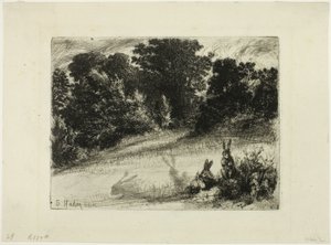 Combe Bottom de Francis Seymour Haden