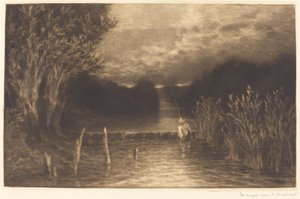 Pesca de trucha de Francis Seymour Haden