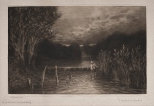 Pesca de Grayling de Francis Seymour Haden