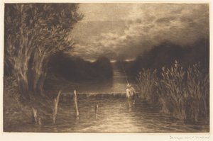 Pesca del tímalo de Francis Seymour Haden