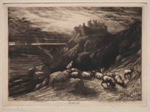 Harlech, 1880 de Francis Seymour Haden