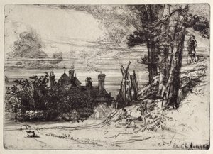 Casa de Horseley en Willesley de Francis Seymour Haden