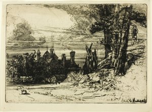 Casa de Horsley en Willesley de Francis Seymour Haden