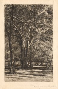 Jardines de Kensington, No. 2 Placa Grande, 1860