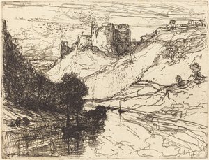 Castillo de Kilgaren de Francis Seymour Haden