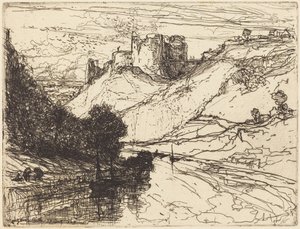 Castillo de Kilgaren de Francis Seymour Haden