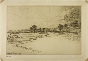 Abadía de Sawley de Francis Seymour Haden