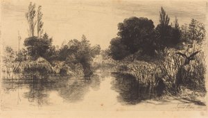 Shere Mill Pond de Francis Seymour Haden