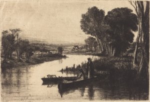 Pescadores del Támesis de Francis Seymour Haden