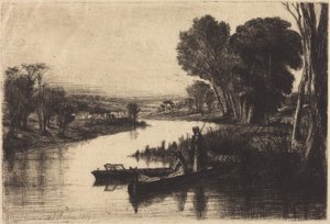 Pescadores del Támesis de Francis Seymour Haden