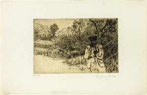 El pescador de Francis Seymour Haden