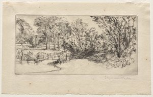 El pequeño Longparish de Francis Seymour Haden
