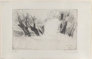 El paseo de los amantes, No. I de Francis Seymour Haden