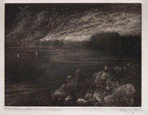El pilar de sal de Francis Seymour Haden