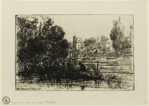 Iglesia de Twickenham de Francis Seymour Haden