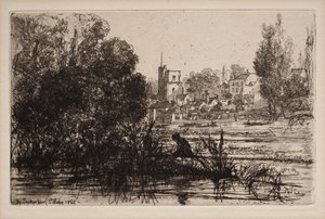 Iglesia de Twickenham de Francis Seymour Haden