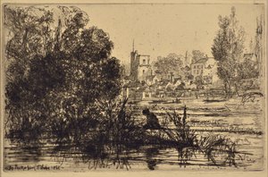 Iglesia de Twickenham de Francis Seymour Haden
