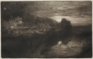 Canal de Winchelsea, 1877 de Francis Seymour Haden