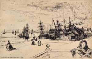Taberna del Yate, Erith de Francis Seymour Haden