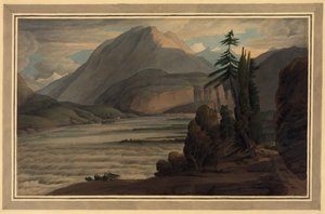 En el valle de los Grisones, 1781 de Francis Towne