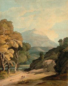 Cerca de Maentwrog, Gales del Norte de Francis Towne