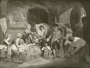 Howard liberando a un prisionero de Francis Wheatley