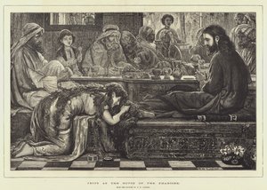 Jesús en la casa del fariseo de Francis Wilfred Lawson