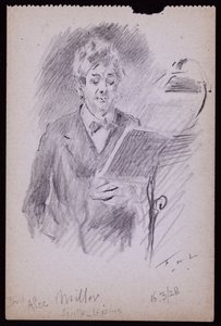 Retrato de Alec Miller