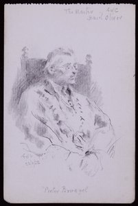 Retrato de Basil Oliver de Francis Wilfred Lawson