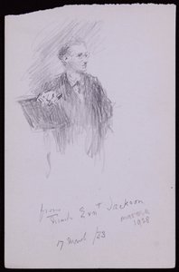 Retrato de Ernest Jackson de Francis Wilfred Lawson