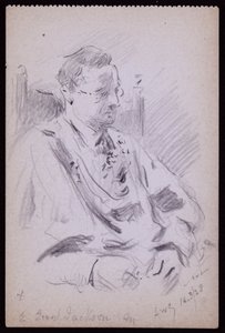Retrato de Ernest Jackson de Francis Wilfred Lawson