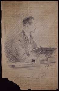 Retrato de Francis Troup de Francis Wilfred Lawson