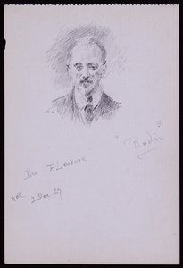 Retrato de Frederick Lessore de Francis Wilfred Lawson