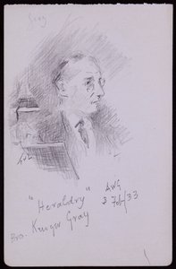 Retrato de George Kruger Gray