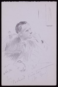 Retrato de Harold Speed de Francis Wilfred Lawson