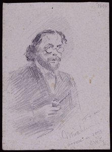 Retrato de JT Micklethwaite de Francis Wilfred Lawson