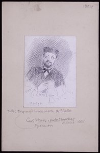 Retrato de Karl Krall de Francis Wilfred Lawson