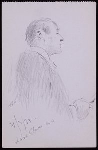 Retrato de Laird Clowes de Francis Wilfred Lawson