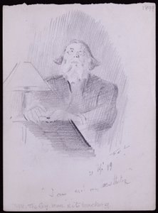 Retrato de North de Francis Wilfred Lawson