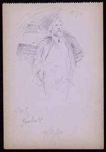 Retrato de Percival Gaskell de Francis Wilfred Lawson