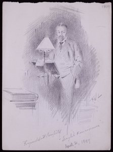 Retrato de Reginald Blomfield