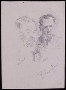 Retrato de Reginald Blomfield, c.1894 de Francis Wilfred Lawson