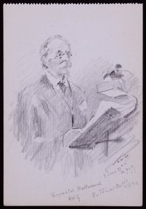 Retrato de Reginald Hallward