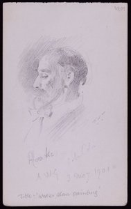 Retrato de TM Rooke de Francis Wilfred Lawson