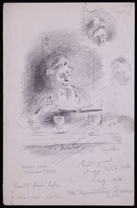 Retrato de Thomas Okey de Francis Wilfred Lawson