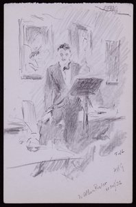 Retrato de W Allan Pictor