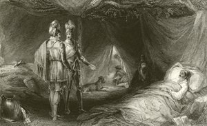 El lecho de muerte del ladrón de Francis William Topham