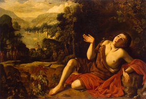 San Juan Bautista en el desierto, 1630