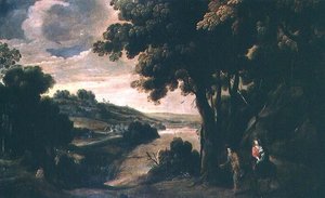 La Huida a Egipto de Francisco Collantes