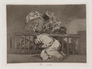 ¿Como? ¿sucedido? (Así sucedió), lámina 47 de Los desastres de la guerra (The Disasters of War) de Francisco de Goya